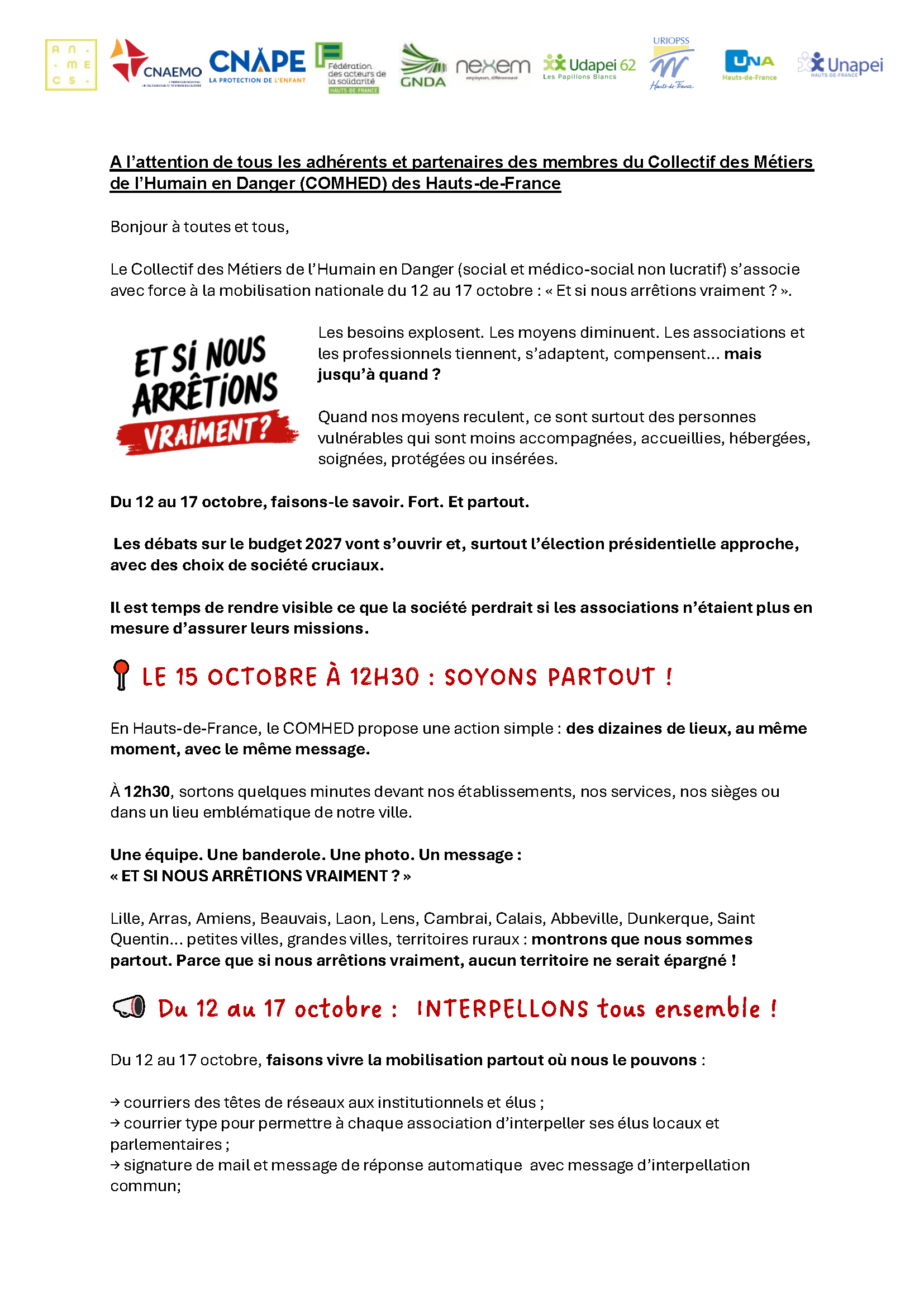 appelmobilisation comehd etsionarrêtaitvraiment page 1