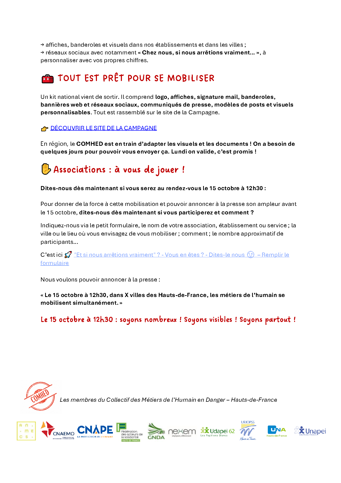 appelmobilisation comehd etsionarrêtaitvraiment page 2